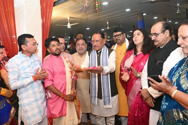 Garba Festival Celebrations at the Chief Minister’s Residence: An Event Imbued with Devotion and Joy