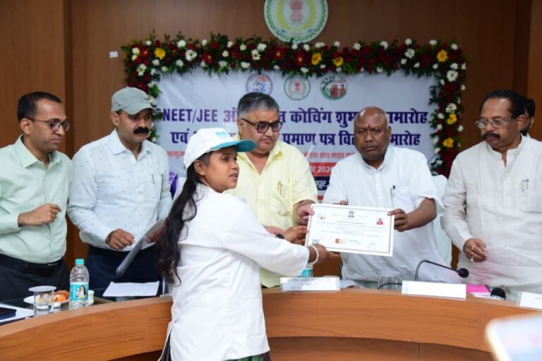 Talent is not confined to big cities; with the right opportunities and guidance, even a child from Surguja can carve out a distinct identity on the national stage: Minister Shri Rajesh Agrawal