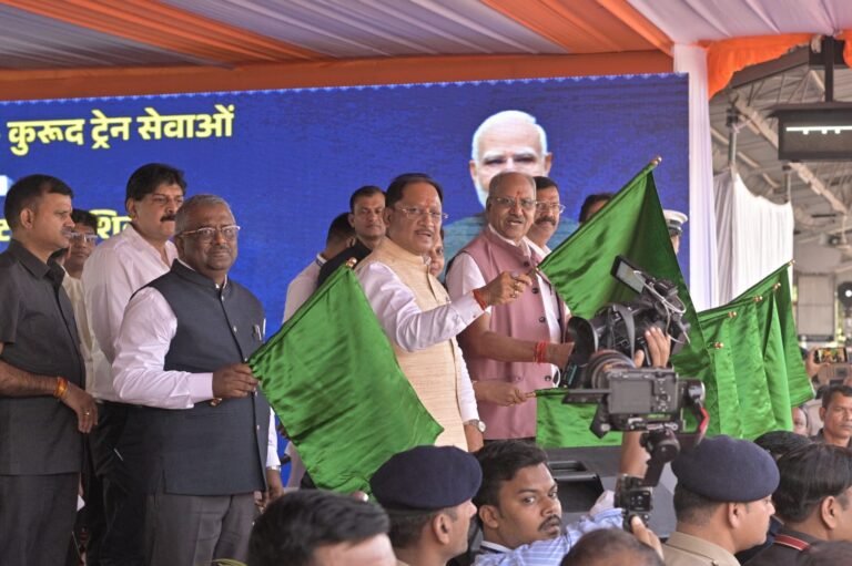 Train Reaches Raoghat for the First Time Since Independence: A Historic Milestone in Chhattisgarh’s Railway Development