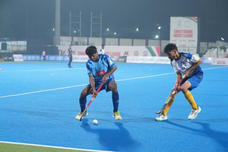 Stellar Victory for Nyaydhani Knights in Chhattisgarh Hockey League Opener; Defeat Rajdhani Royals 2-1