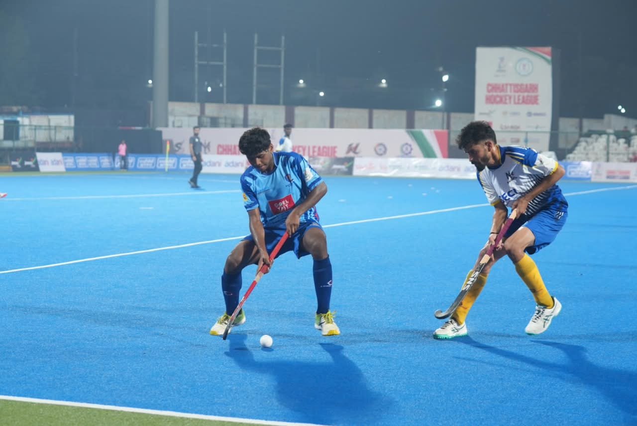 Stellar Victory for Nyaydhani Knights in Chhattisgarh Hockey League Opener; Defeat Rajdhani Royals 2-1