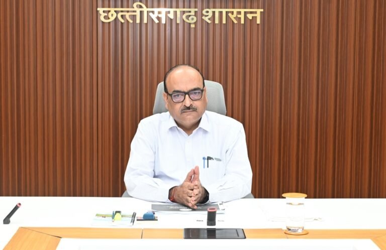 High-Level Meeting Held in Chhattisgarh Regarding Preparations for the National Conference of Chief Secretaries