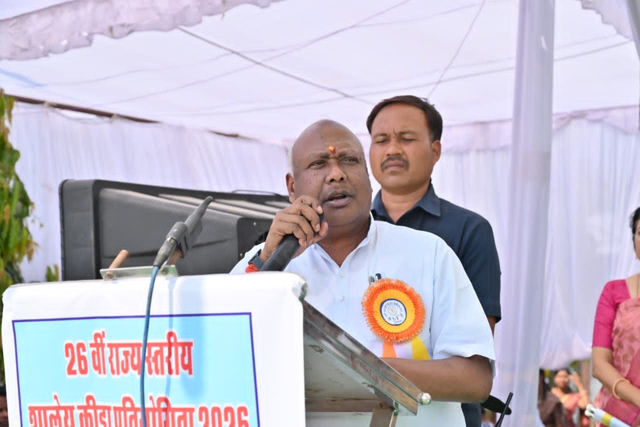 MP Chintamani Maharaj calls upon all athletes to deliver their best performance