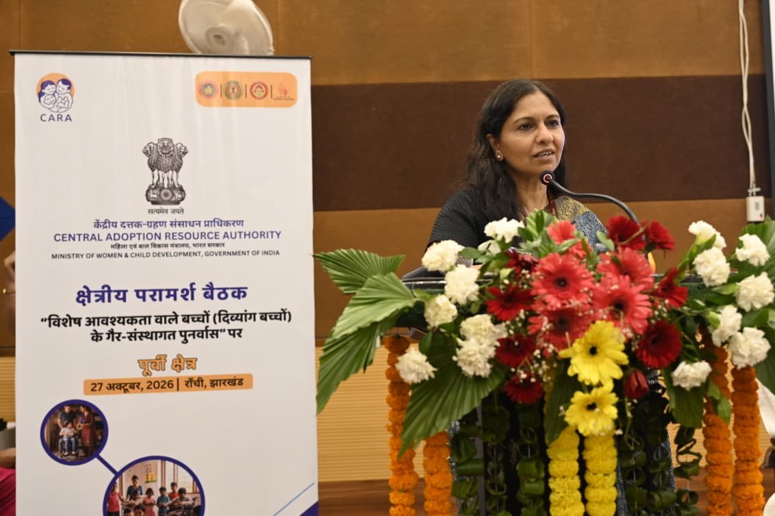 Emphasis on Strong Coordination to Expand Adoption of Children with Special Needs at CARA’s Fifth Regional Workshop in Ranchi